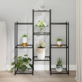 Flower Stand Black Powder-coated iron Tall Durable Flower Stand