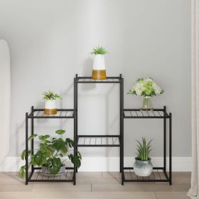 Flower Stand Black Powder-coated iron Multiple Pot Holder
